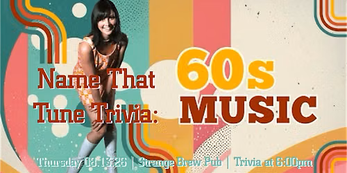 Name That Tune Trivia: 60s Music