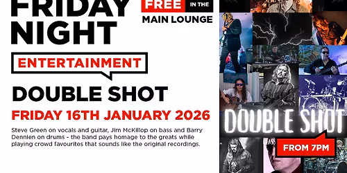 Live entertainment with Double Shot