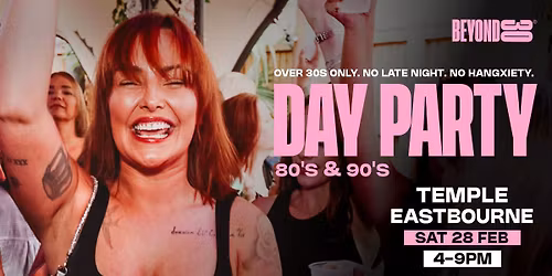  80s &amp; 90s Over 30s Daytime Clubbing - EASTBOURNE\ud83d\udd7a\ud83c\udffd