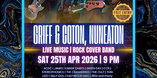 Led by Miss Fortune live at Griff & Coton Club, Nuneaton