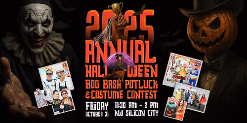 2025 Annual Halloween Boo Bash Potluck & Costume Contest