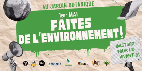1er Mai Militant : Faites de l'environnement !
