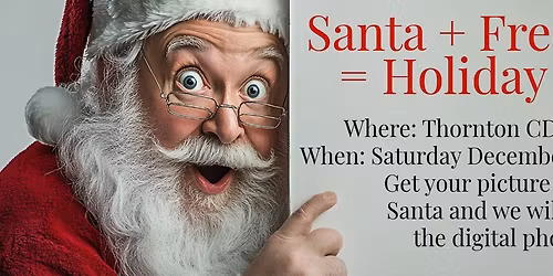 Pictures with Santa!