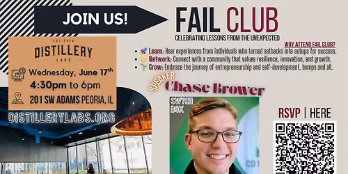Fail Club with Special Guest Speaker Chase Brower, COO of SWYCH Box