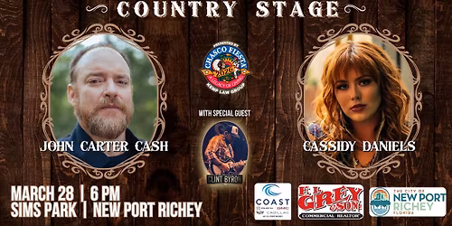 John Carter Cash + Cassidy Daniels | Country Night at Chasco Fiesta