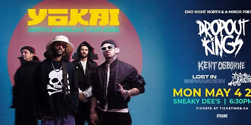 Dropout Kings w\/ Kent Osbourne, Lost In Separation & LIZRA