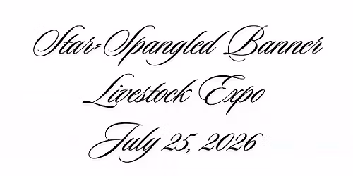 Star-Spangled Banner Livestock Expo 2026