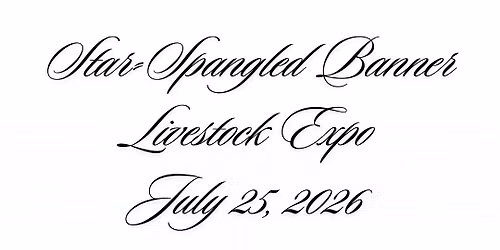 Star-Spangled Banner Livestock Expo 2026