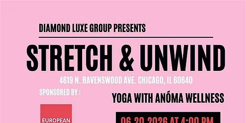 Stretch & Unwind: Yoga With An\u00f3ma Wellness Sponsored By European Wax Center