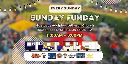 SunDay FunDay - Gustavus Adolphus Lutheran Church