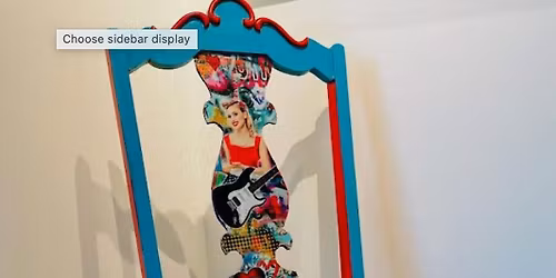 Chair Makeover: Wood & Fabric Painting Workshop