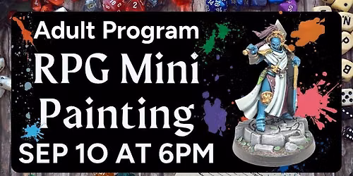 Intro to RPG (role-playing game) Miniature Painting