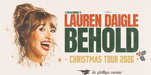 Lauren Daigle - The Behold Christmas Tour