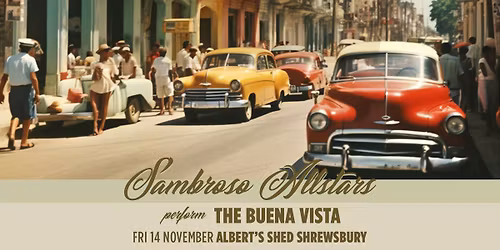 Sambroso All Stars perform The Buena Vista | Shrewsbury
