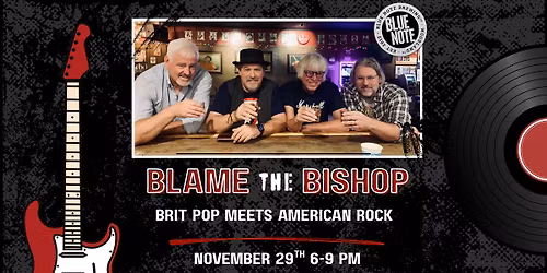 Blame the Bishop at Blue Note Brewing Co.