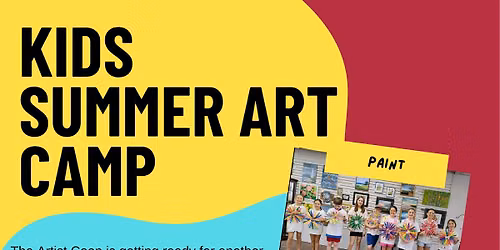 Kids Summer Art Camp - Session 2