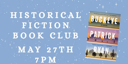\ud83d\udcdc Historical Fiction Book Club \u2013 Buckeye