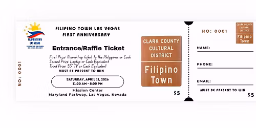 Filipino Town Las Vegas First Anniversary Celebration