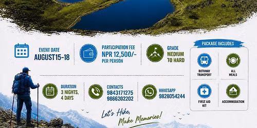 Panch Pokhari Hike (पाँच पोखरी पदयात्रा)(3 Nights, 4 Days)