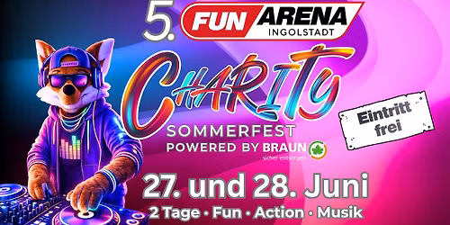 \ud83c\udfc1 5. FunArena Charity Sommerfest \u2013 here for more than fun!