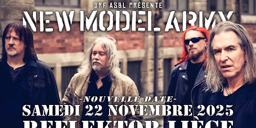 NEW MODEL ARMY + VOX POPULI  au REFLEKTOR le 22 novembre 2025