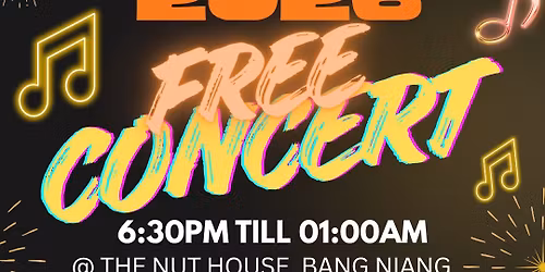 New Years Eve Party @ The Nut House, Khao Lak