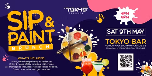 Sip &amp; Paint Brunch \ud83c\udfa8\ud83c\udf79 \u2013 Tokyo Bar 