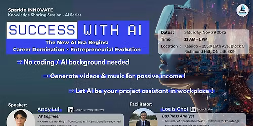 The New AI Era Begins - AI Applications for Daily Business & Side Income