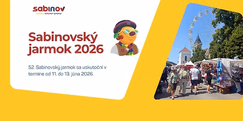 Sabinovsk\u00fd jarmok 2026