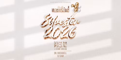 Silvester im nachtkind \u2022 Mittwoch 31_12