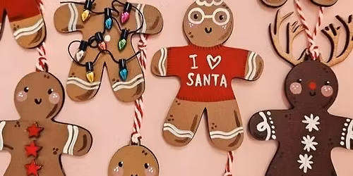Gingerbread Person Ornaments