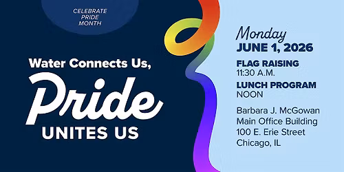 Celebrate Pride Month: Water Connects Us, Pride Unites Us