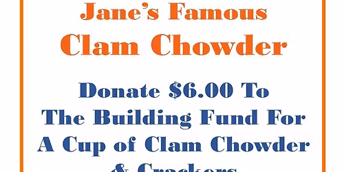 First Friday Clam Chowder