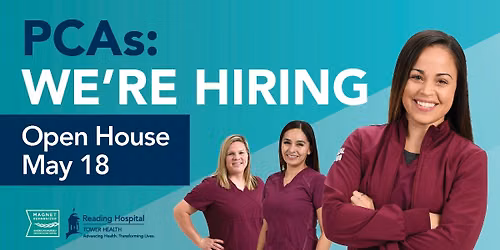 May PCA Open House at Reading Hospital