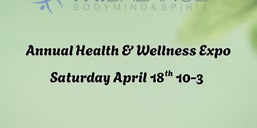 Tribalance Annual Health & Wellness Expo