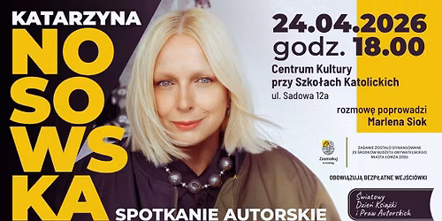 Katarzyna Nosowska - spotkanie autorskie 