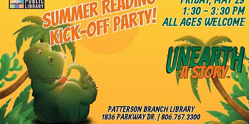 Summer Reading Kick-Off Party at Patterson Branch Library