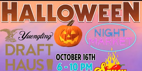 Yuengling Halloween Draft Haus & Kitchen Night Market