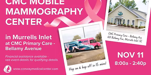 Get Your Mammogram in Murrells Inlet!