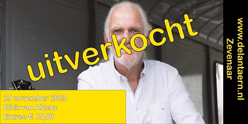 Dick van Altena (UITVERKOCHT)
