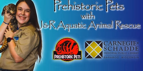 \ud83e\udd96\ud83d\udc22 Prehistoric Pets at the Library!\ud83d\udc0d\ud83e\udd95