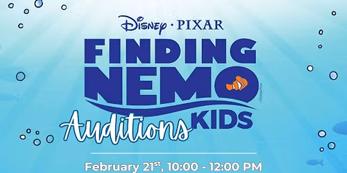 Finding Nemo Kids AUDITIONS