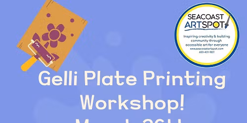 Introduction to Gelli Printing! $39