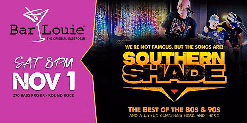 Southern Shade LIVE at Bar Louie!