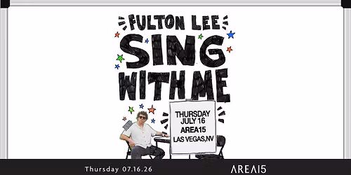 Fulton Lee Sing With Me Tour 2026