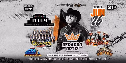 06.26.2026 - GERARDO ORTIZ - TULUM