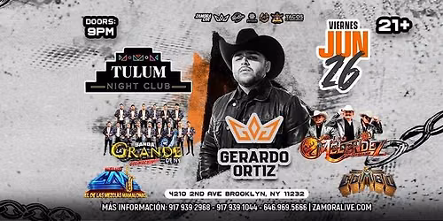 06.26.2026 - GERARDO ORTIZ - TULUM