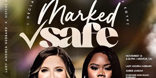 Marked Safe: I Declare That You\u2019re Stepping Out Of Eygpt 