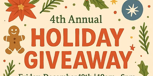 4th Annual Holiday Giveaway