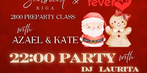\ud83c\udf32 Bachata FEVER & SENSUAL Riga \ud83c\udf84 UNITED CHRISTMAS bachata party \ud83c\udf84